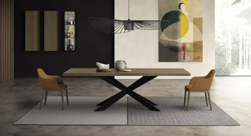 DAKOTA - Rectangular oak table top by Devina Nais - view 3